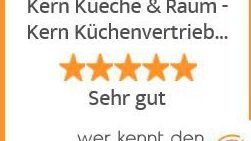 Fünf Sterne - Sehr Gut - für Kern Küche & Raum
